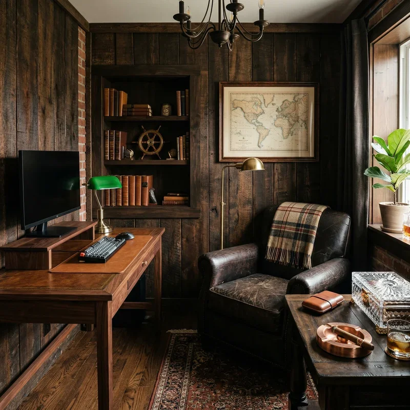 Small Home Office Man Cave Ideas