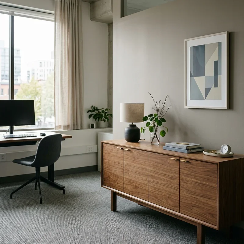 What Is a Credenza in an Office
