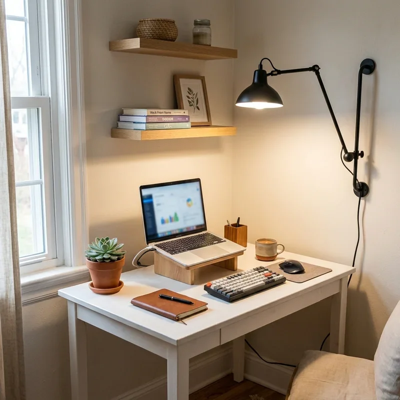 Small Home Office Lighting Ideas