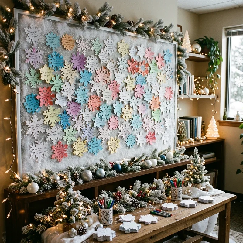 Winter Wonderland Office Ideas