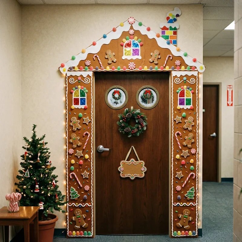 Funny Office Door Christmas Decorating Ideas