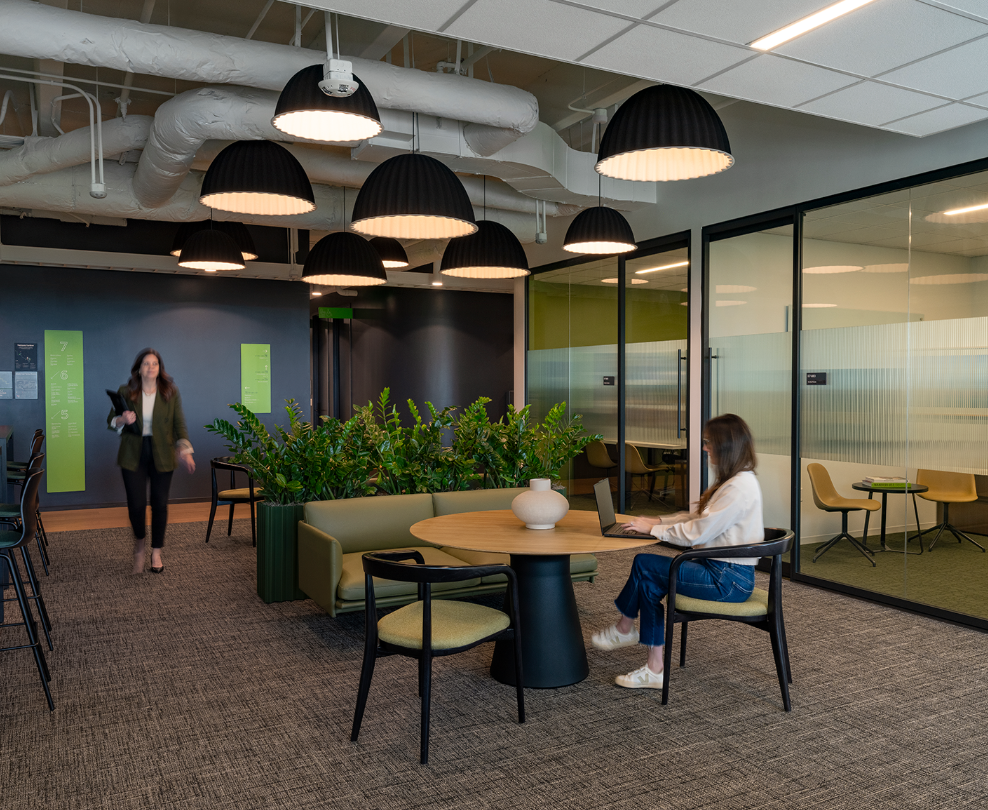How to Light a Covered Patio Office for Productive Work