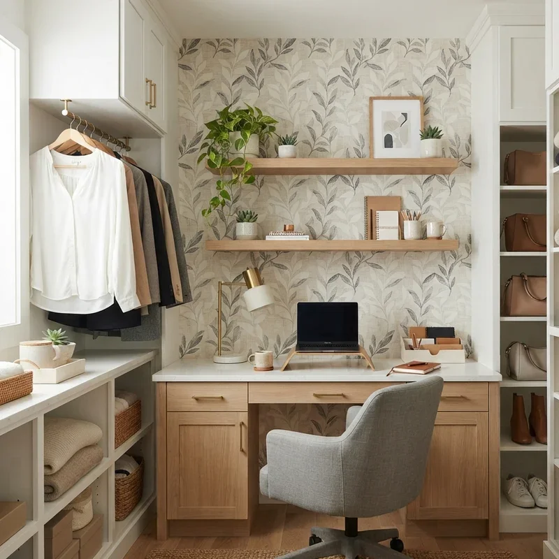 Walk In Closet Office Ideas