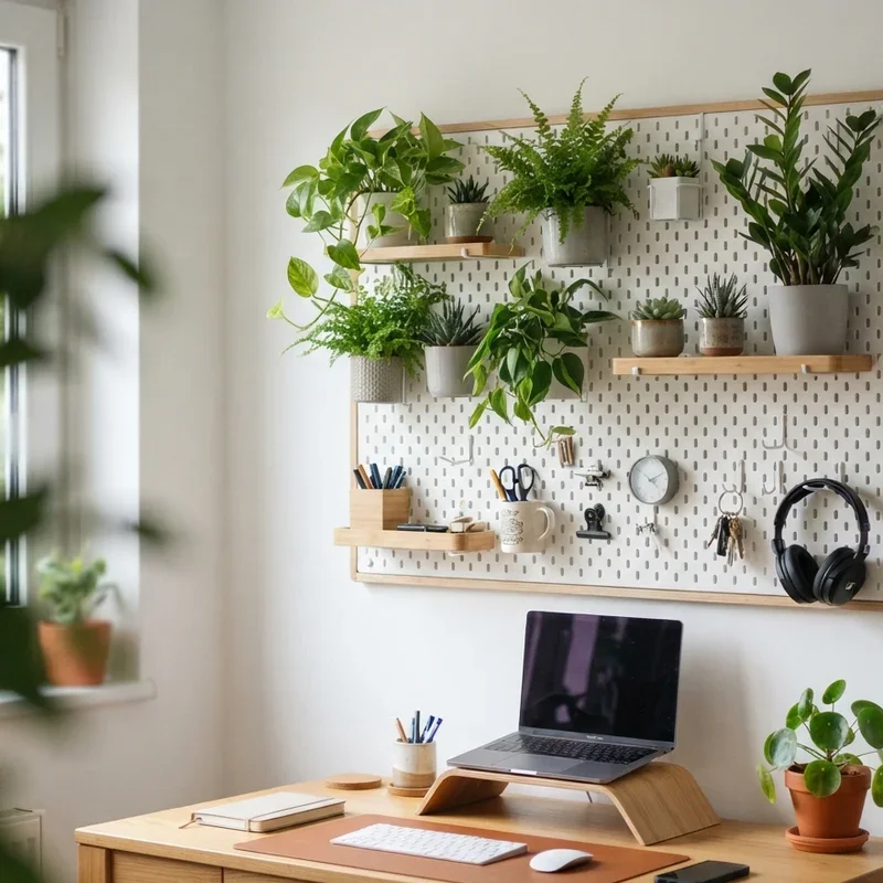 Pegboard Office Ideas