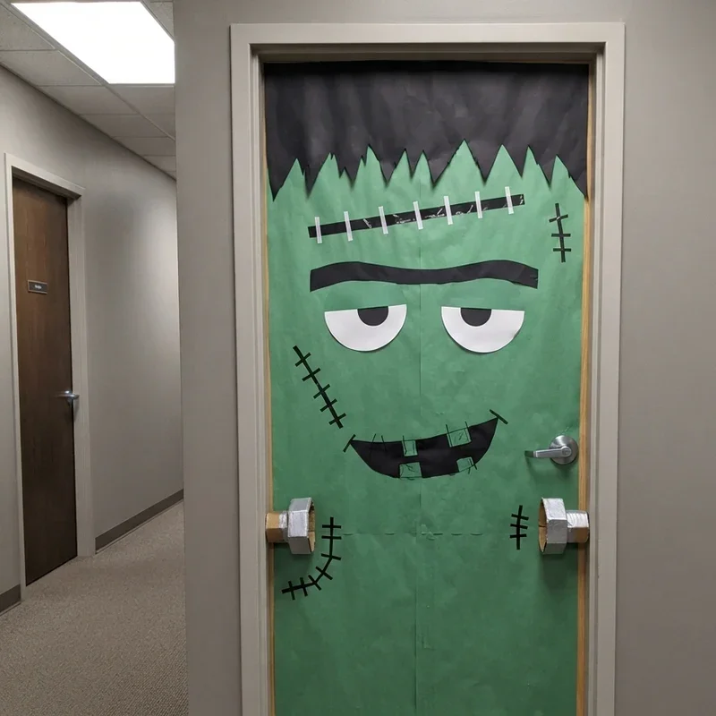 Halloween Office Door Ideas