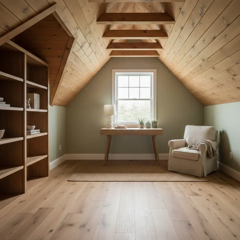 Small Attic Office Ideas