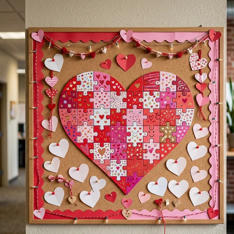 Valentine’s Day Workplace Bulletin Board Ideas