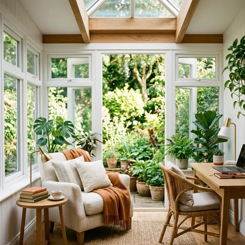 Small Sunroom Office Ideas