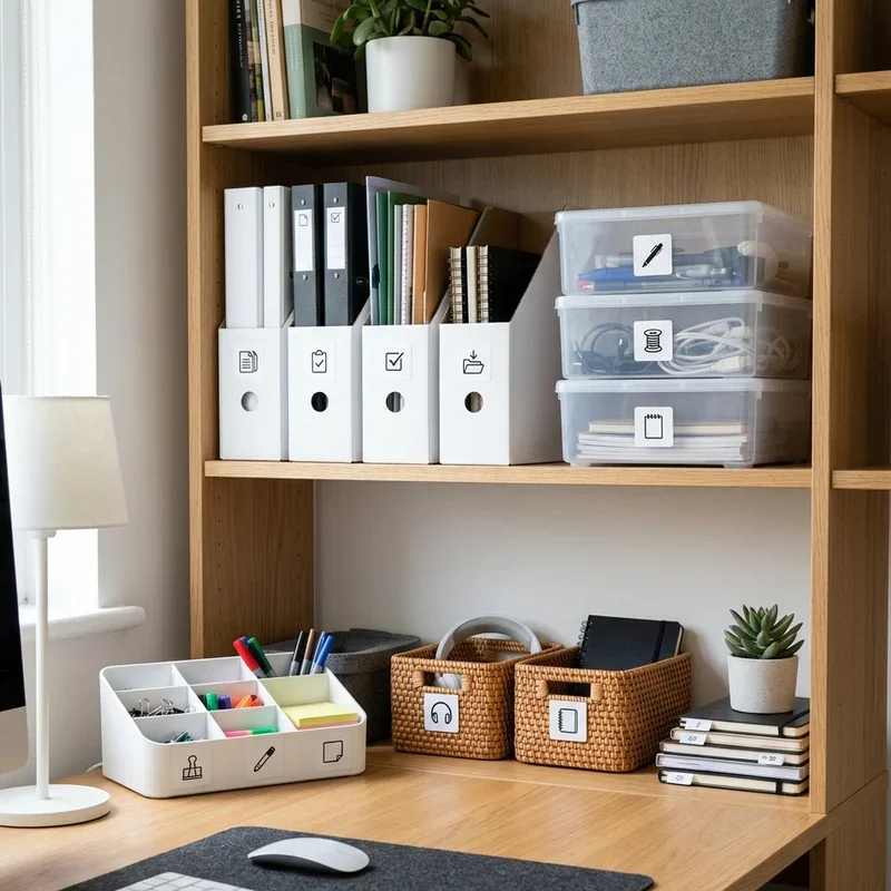 Office Organizing Ideas