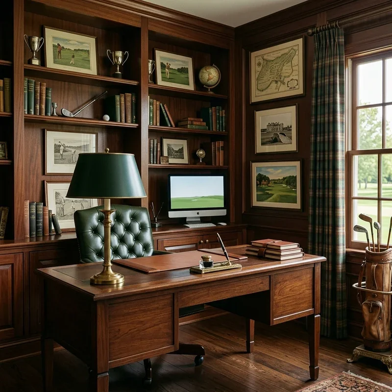 Golf Office Ideas