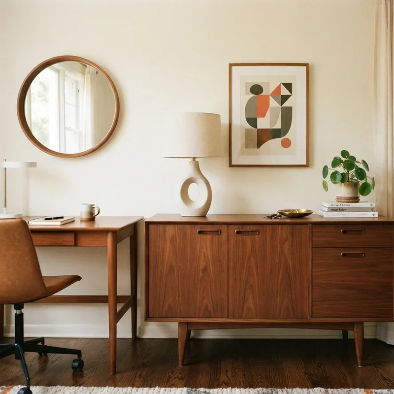 Mid Century Modern Home Office Ideas