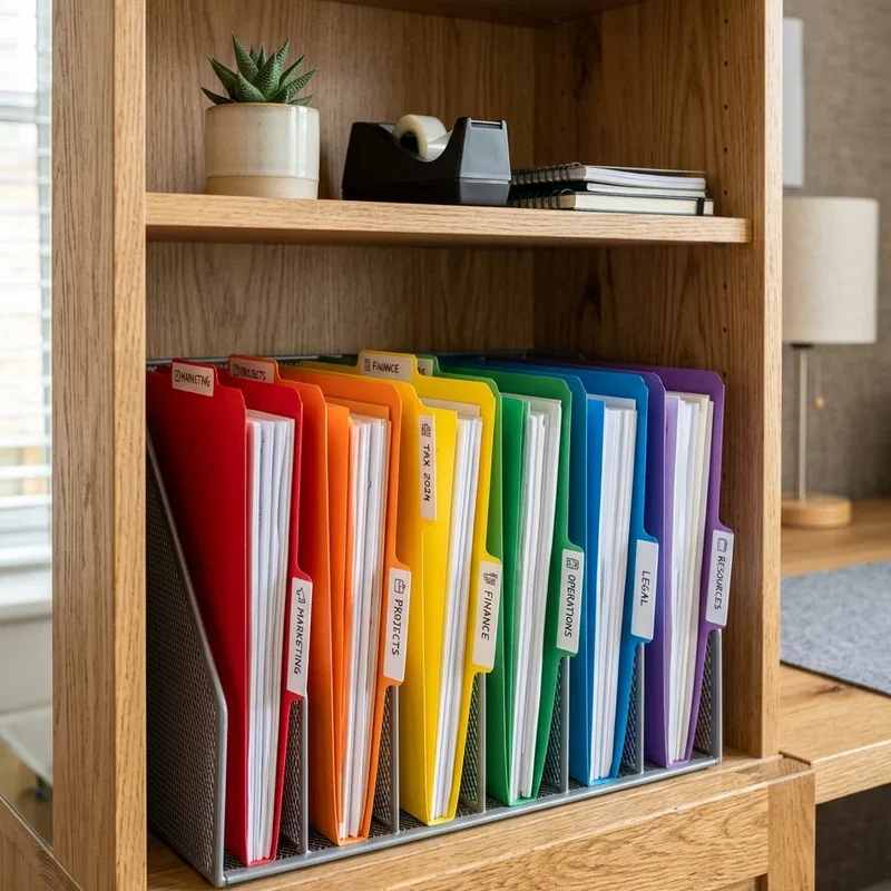 Office Organizing Ideas