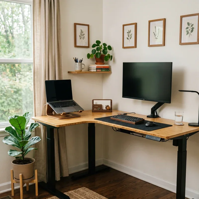 Home Office Corner Desk Ideas