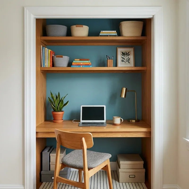 Closet Office Ideas