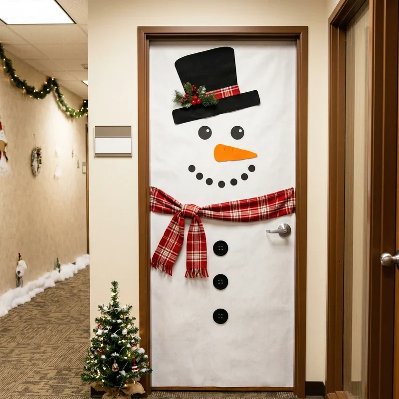 Funny Office Door Christmas Decorating Ideas