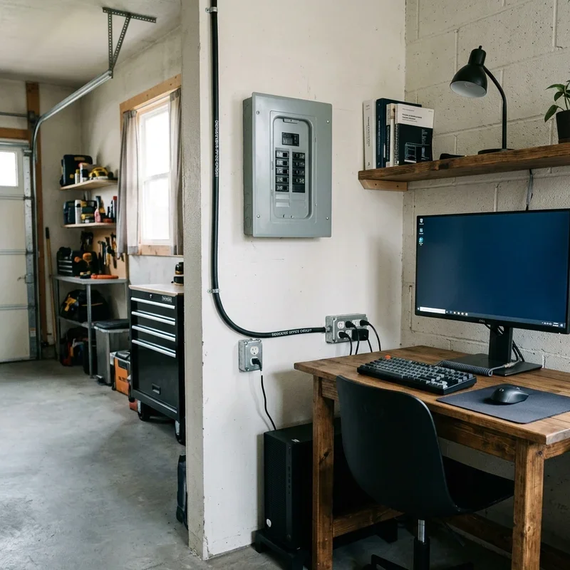 Garage Office Ideas