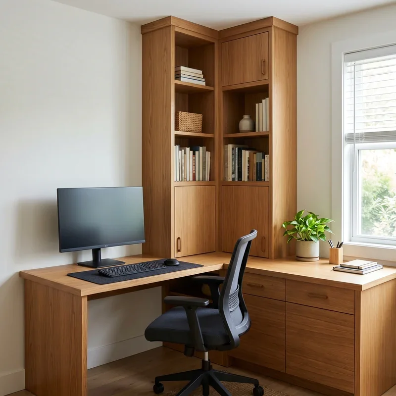 Home Office Corner Desk Ideas