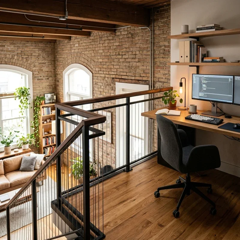 Loft Home Office Ideas
