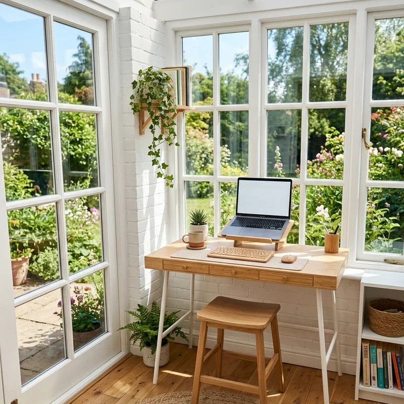 Small Sunroom Office Ideas