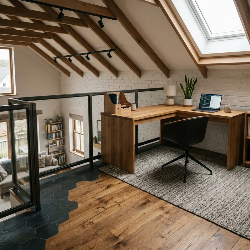 Loft Home Office Ideas