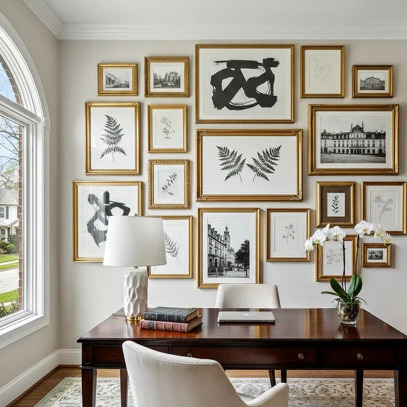 Glam Home Office Ideas