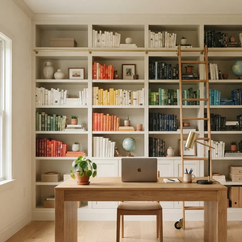Home Office Shelf Ideas
