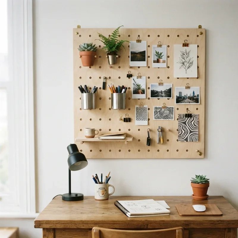 Pegboard Office Ideas