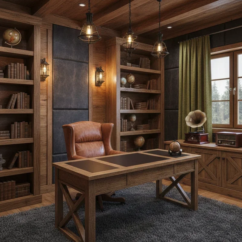 Home Office Man Cave Ideas