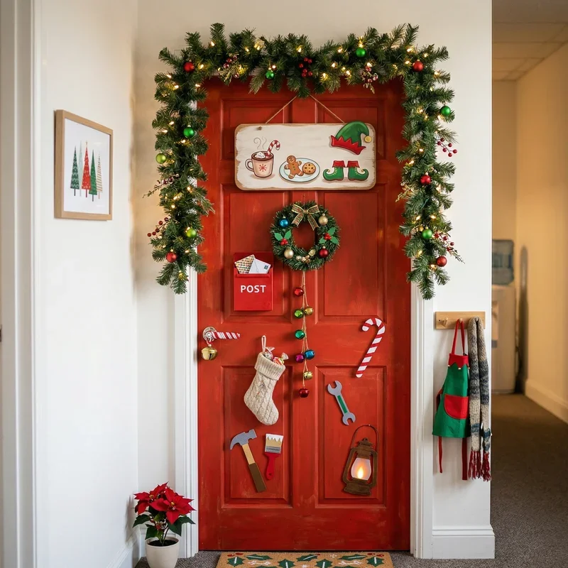 Funny Office Door Christmas Decorating Ideas