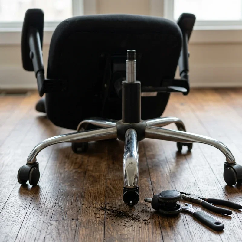 How to Remove Casters From Office Chair