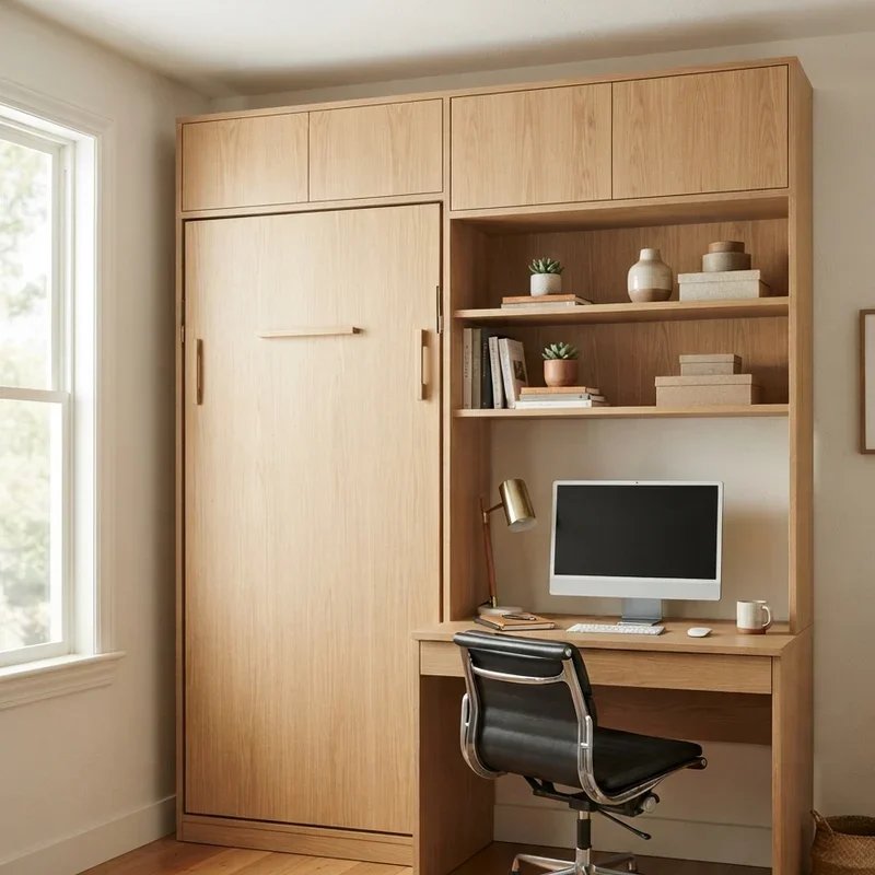 Home Office Ideas With Murphy Bed
