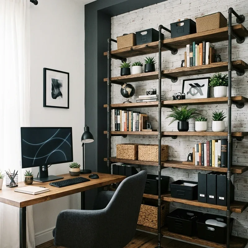 Black and White Home Office Ideas
