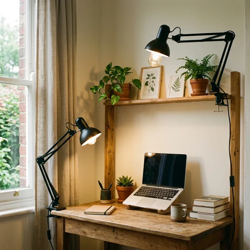 Small Home Office Lighting Ideas