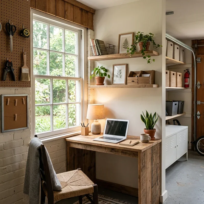 15 Small Garage Office Design Ideas for Smart Layouts