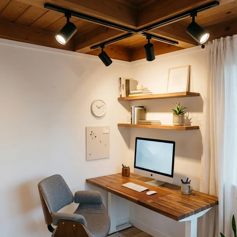 Small Home Office Lighting Ideas