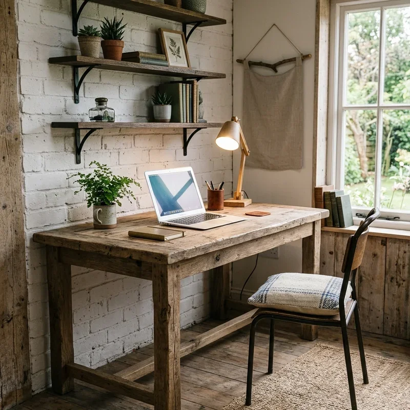 Rustic Home Office Ideas
