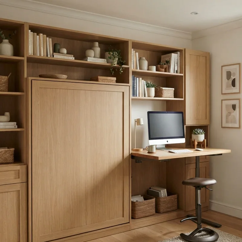 Home Office Ideas With Murphy Bed