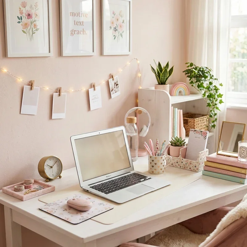 Girly Home Office Ideas