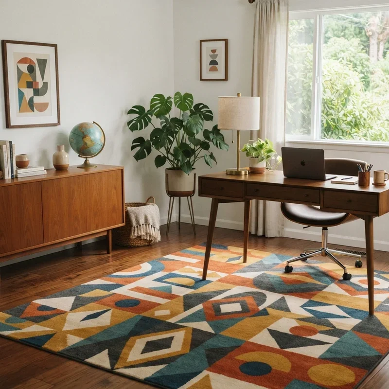 Mid Century Modern Home Office Ideas