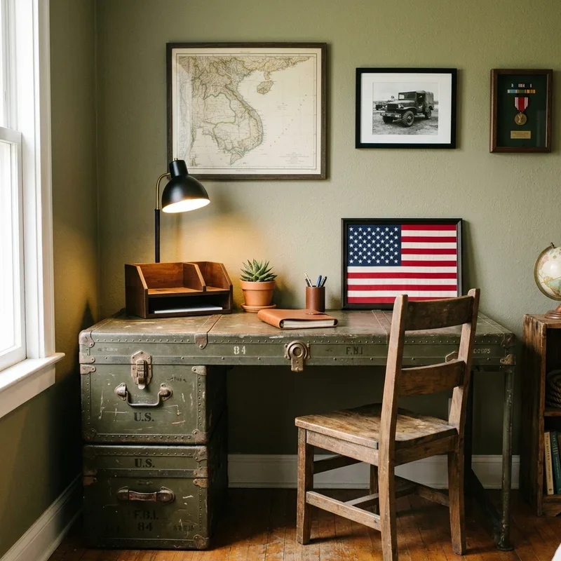Military Office Decorating Ideas