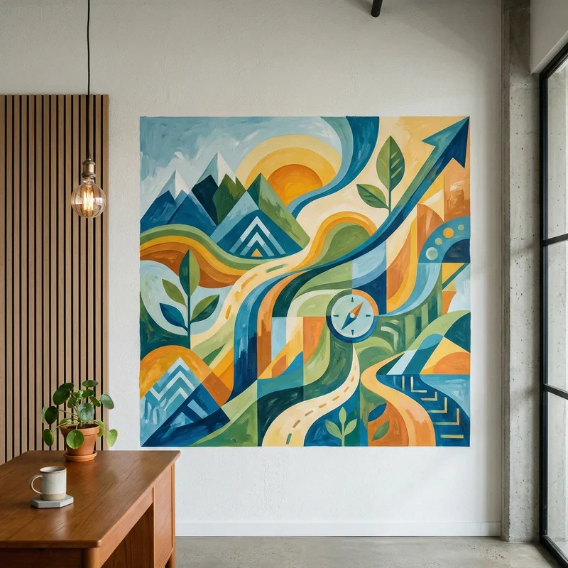 Office Wall Mural Ideas