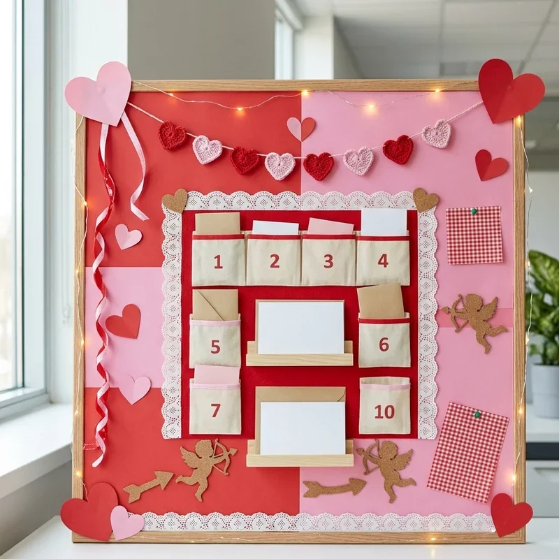 Valentine’s Day Workplace Bulletin Board Ideas
