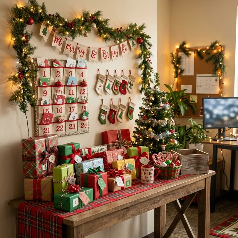 Holiday Office Decorating Ideas