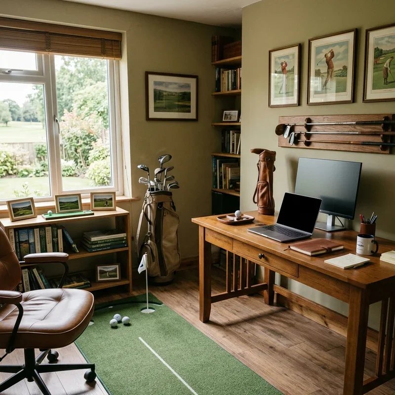 Golf Office Ideas