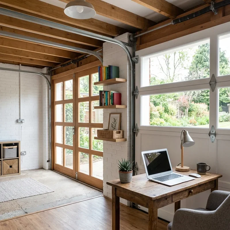 Garage Office Ideas