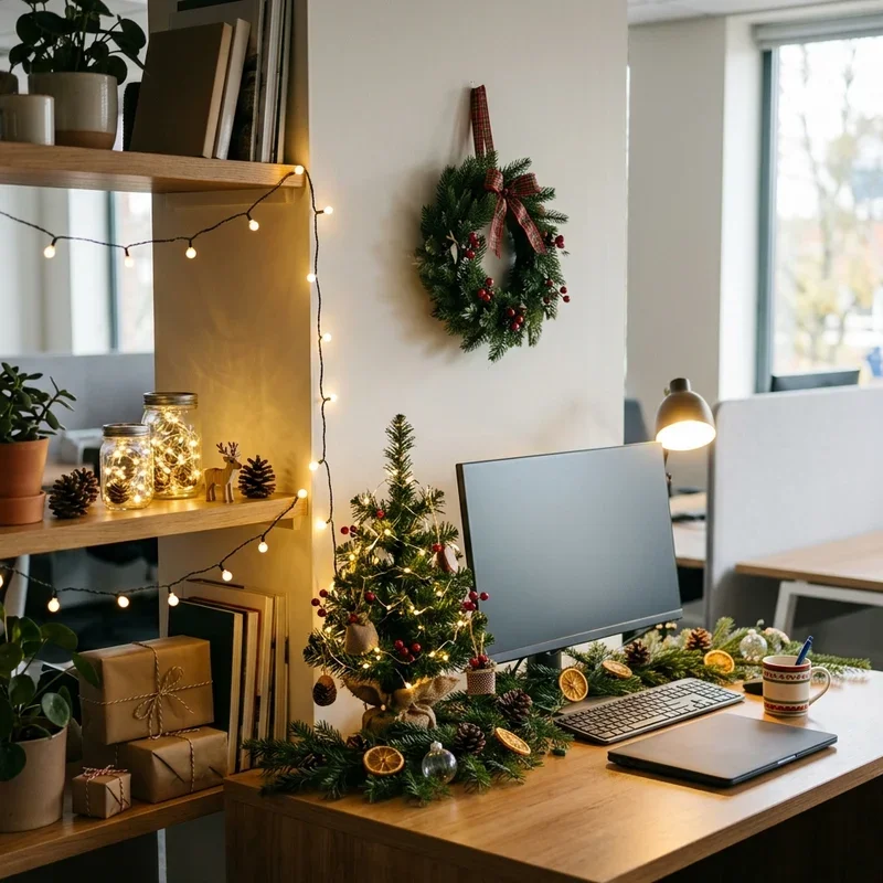 Holiday Office Decorating Ideas