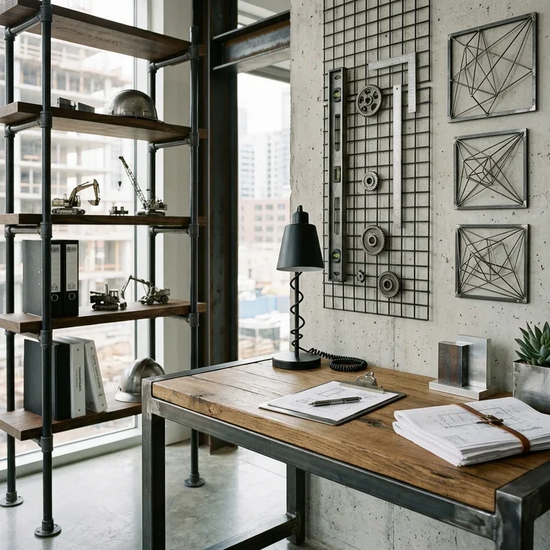 Construction Office Decor Ideas