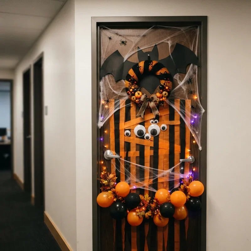 Halloween Office Door Ideas