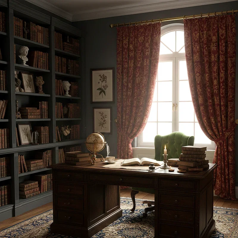 Dark Academia Office Ideas