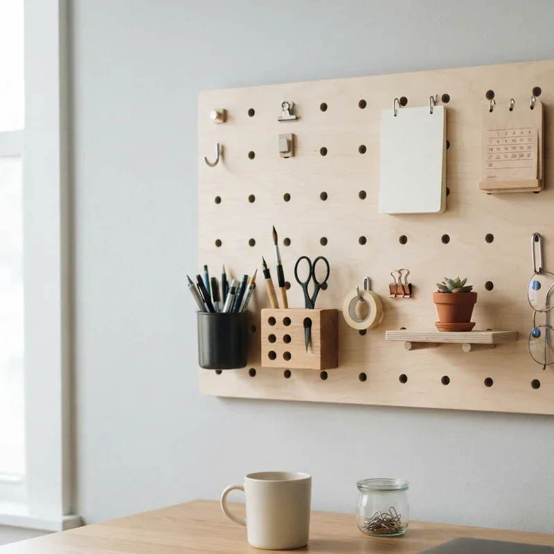 Pegboard Office Ideas